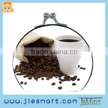 JIESMART JAMIE compact mirror coffee culture custom printing