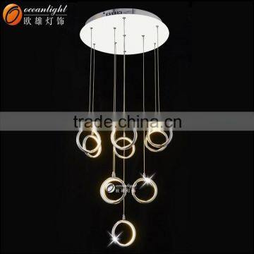 colorful chandelier,alabaster chandelier light OM66104-6+3+1