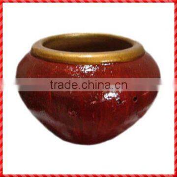 High quality handmade large terracotta oval terracotta planters