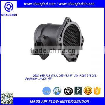 High Quality Car Mass Air Flow Meter/sensor 06B 133 471 A / 06B 133 471 AX/ 0 280 218 058 FOR AUDI/VW