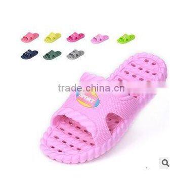 2015 summer new men and women cheap wholesale eva bath slippers leak