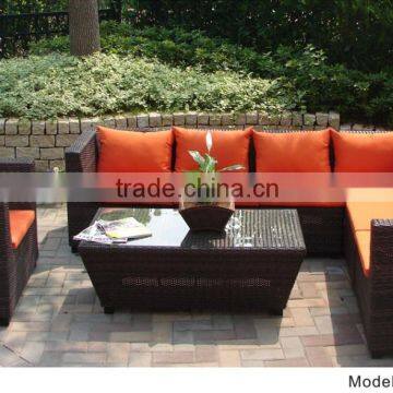 9 piece outdoor wicker patio furniture set sofa set