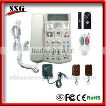 PSTN Emergency Calling System for elder