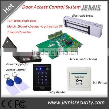 TCP/IP, IE Browser doors wiegand card access control board(JM-2001NET)