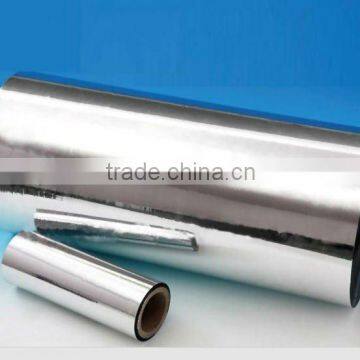 Metalized aluminum PET film lamination