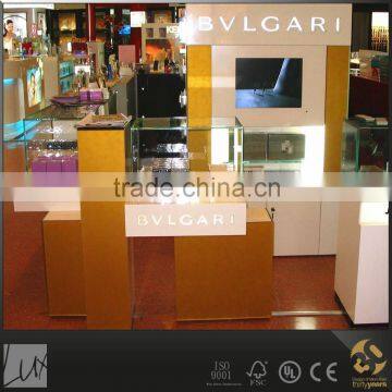 Perfume shop shelf display cosmetic display picture