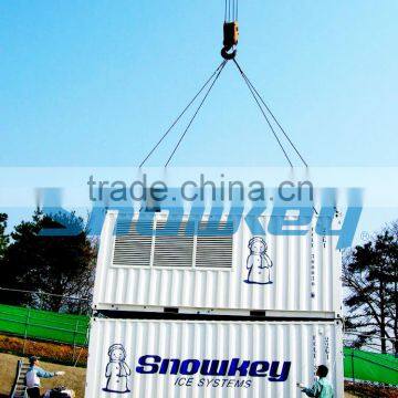 CHINA TOP 1 Ice Snow Making Machine With Snowgun Snow Ice Maker