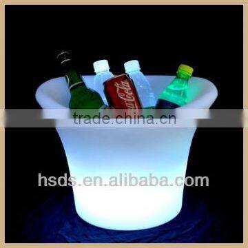 hot sale bar decorative Rechargeable ice wine led iced bucket