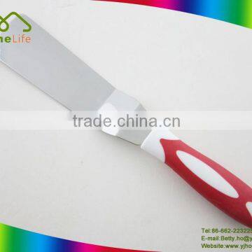 Professional stainless steel baking spatula with PP handle