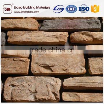 Silicone mold for artificial stone wall covering rock stone