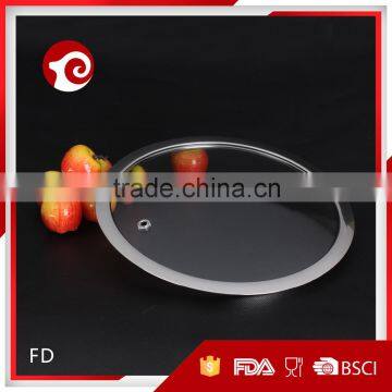 FD type normal dome glass lid for Non stick pan