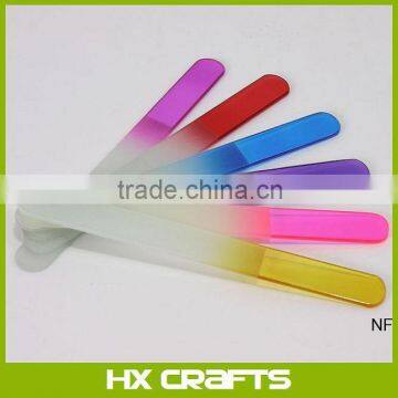 Promotion Fashionable wholesale custom printed glass nail file