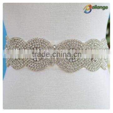 China supplier rhinestone transfer for wedding dress