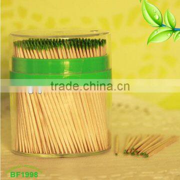 Nature Double tips bamboo toothpick minted