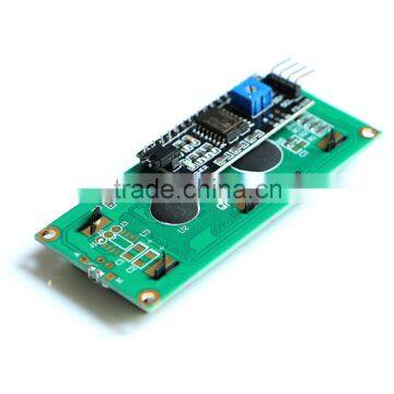 IIC/I2C + LCD1602 Blue Backlight LCD Display Adapter Plate for ardu