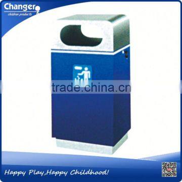 New Design OEM Street Metal Painted Trash Recycling Bin