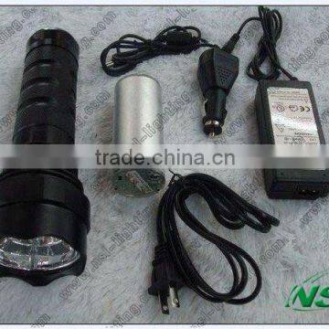 24W HID Xenon Spotlight TACTICAL Xenon Torch Hunting Handheld Spot Light 1440 lumens