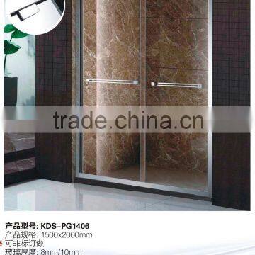 2015 New arrival hot special 304 stainless steel Modern simple shower screens kades -PD1406 high quality shower room