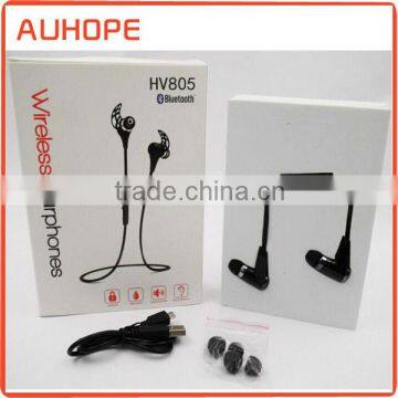 Compatible all mobile phones bluetooth sport earbuds with microphone