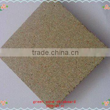 Moistureproof/green core chipboard 16mm