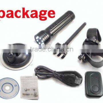 HOT sale !!! 720*480,30fps,AVI format Torch camera