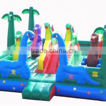 dinosaur playground,inflatable play ground