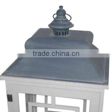 Good Sale Large White Metal Lanterns From KINGS DECOR photo-5