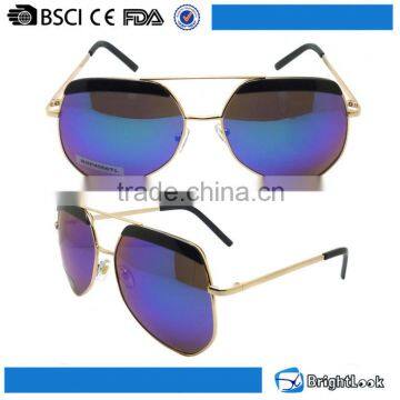 2015 cheap fashion promotion with CE&FDA certificate China factory oem metal frame sunglasses