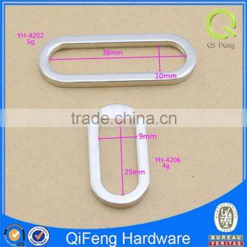 Handbag Handle Zinc Alloy Strap Buckle Metal Oval Shape o Ring Buckle YH4202