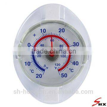 C/F Indication Oval Dial Thermometer for Indoor/Outdoor Use