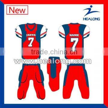 sublimation custom america football set