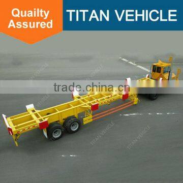 2 Axles 20ft Container Trailer Chassis photo-4