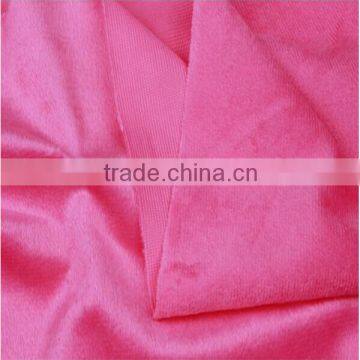 Home textile fabric High Quality wholesale price 100% Polyester short plush fabric
