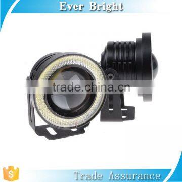 Car led fog headlight COB daytime running light 10w angel eyes fog lamp