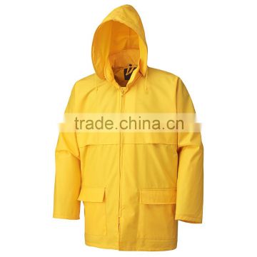 high quality yellow nylon jacket,waterproof yellow nylon jacket,windproof and waterproof yellow nylon jacket