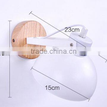 Simple Bedroom Bedside Lamp Hotel Wall Lamps photo-6