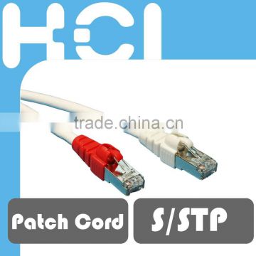 RJ45 8P8C Cat 6A S/STP Ultra High Density Patch Cord for Patch Panel