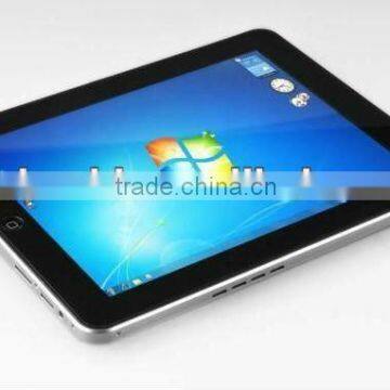 Windows 7+Android 2.2+Intel Atom N455+9.7 inch capactive touch screen+2GB memory+32GB