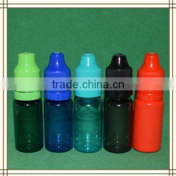 10ml PET clear e liquid botte/plastic container for eye drop made in China