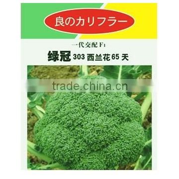 High Quality Hybrid F1 Broccoli Seeds 65 days-Green Crown 303