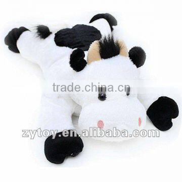 Plush promotion toy extra cute soft plush stuffed cow toy