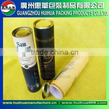 composite paper can paper wine can paper tube with lid