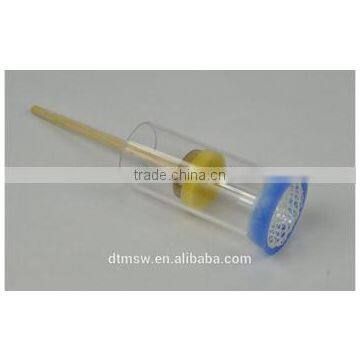 Plastic Queen Cage With Sponge Plunger / Queen Bee Rearing Tube