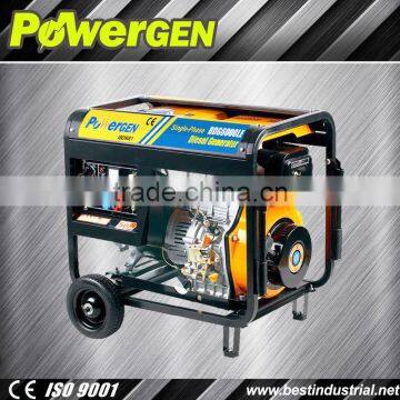 Top Seller!!!POWER-GEN Home Use Mini 6KW Small Air Cooled Diesel Generator