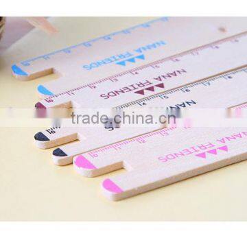 Hot Simple Cartoon Animal Shaped Wooden Students Ruler photo-4