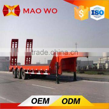 Transporter Made In China 3 Axles Low Bed Semi Trailer For Sale photo-3