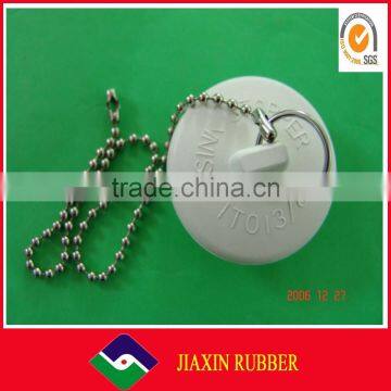 Custom heat resistant rubber sink stopper