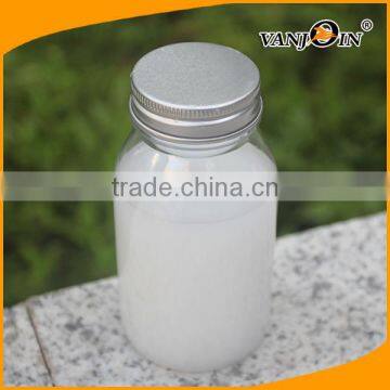 200ml Pudding Plastic Bottle Milk Bottle With Metal or Plastic Cap photo-2
