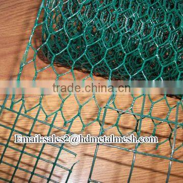 PVC coated hexagonal mesh