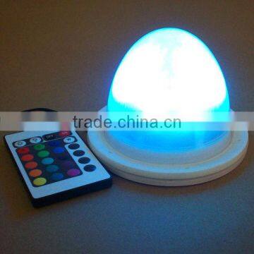 RGBW multi-color remote control led light source